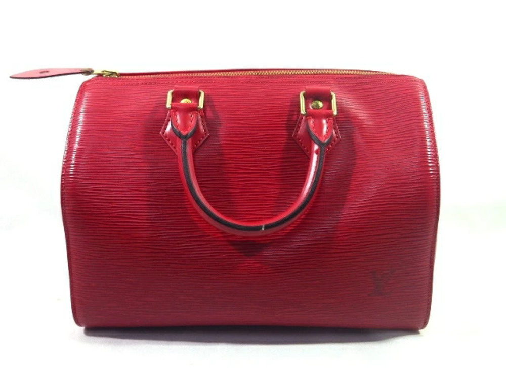 LOUIS VUITTON Speedy Handbag Epi Leather